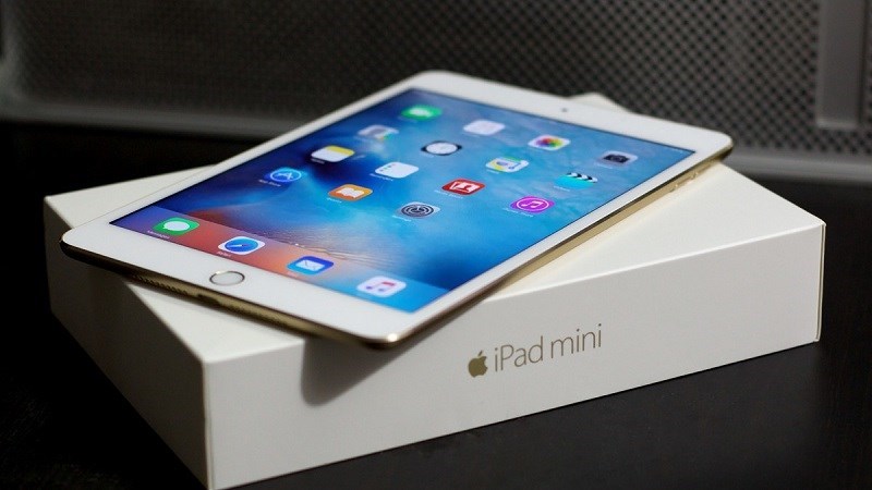 iPad mini 4 có thiết kế giống iPad mini 2 và 3 nhưng mỏng hơn nhiều